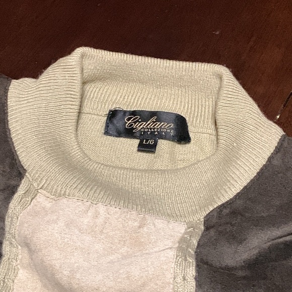 Beige and Brown Sweater - Picture 2 of 2